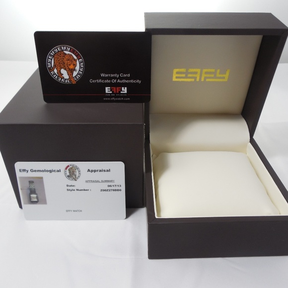 Diamond 0.10 Ct Unisex Luxury New Unique Watch main image 5